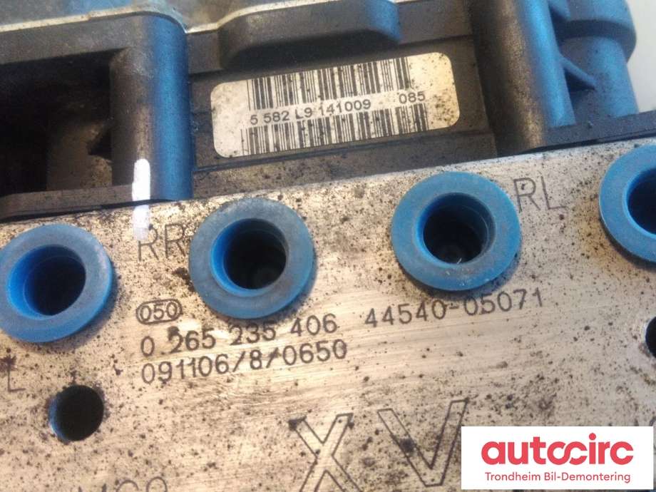 ABS sentral til Toyota Avensis 2009-2015 (Type III, Fase 1)  (BOSCH|44540-05071|4405005131|0265235436| 0265950749)