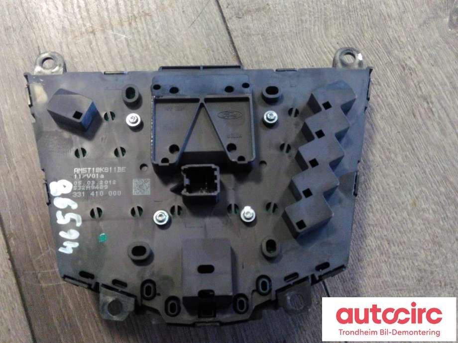 Bilstereo betjeningspanel til Ford C-Max 2010-2015 (Type II, Fase 1)  (..|AM5T-18K811-BE|1769525)