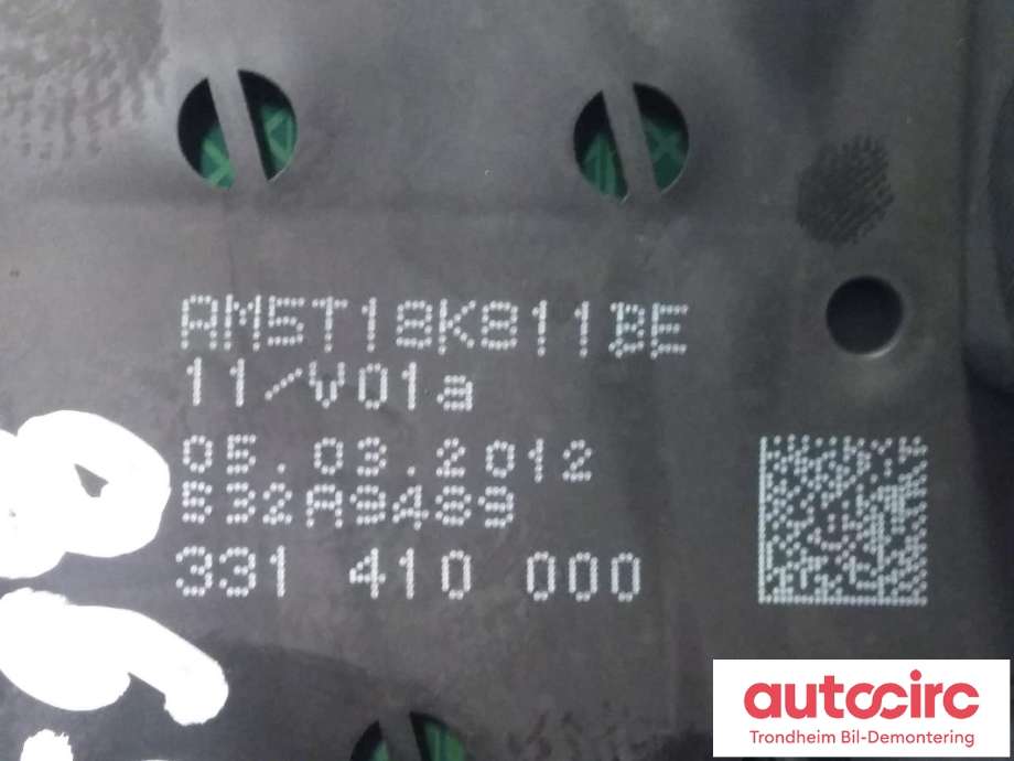 Bilstereo betjeningspanel til Ford C-Max 2010-2015 (Type II, Fase 1)  (..|AM5T-18K811-BE|1769525)