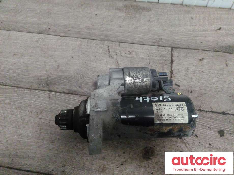 Starter diesel til Škoda Fabia, 2010-2014 (Type II, Fase 2)  (BOSCH|02Z911024H)