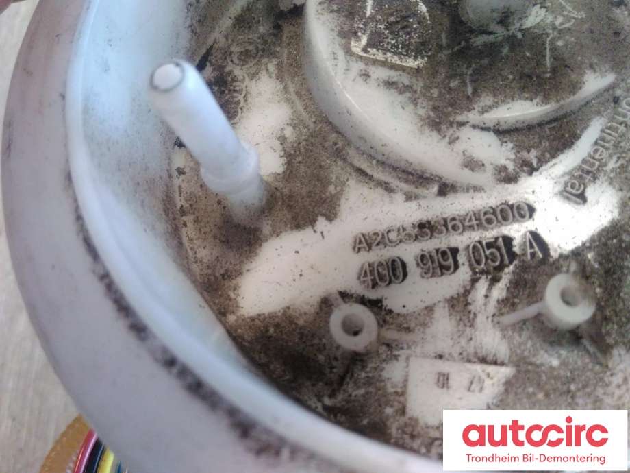 Bensinpumpe elektrisk til Audi A7 2010-2014 (Type I, Fase 1)  (CONTINENTAL|4G0919051A|4G0919051C|4G0919051K| A2C53364600)