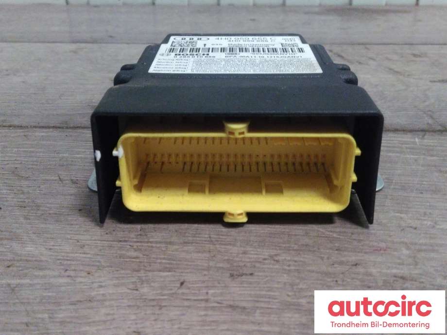 Styreenhet airbag hovedsensor til Audi A7 2010-2014 (Type I, Fase 1)  (BOSCH|4H0959655C|0285010856|)