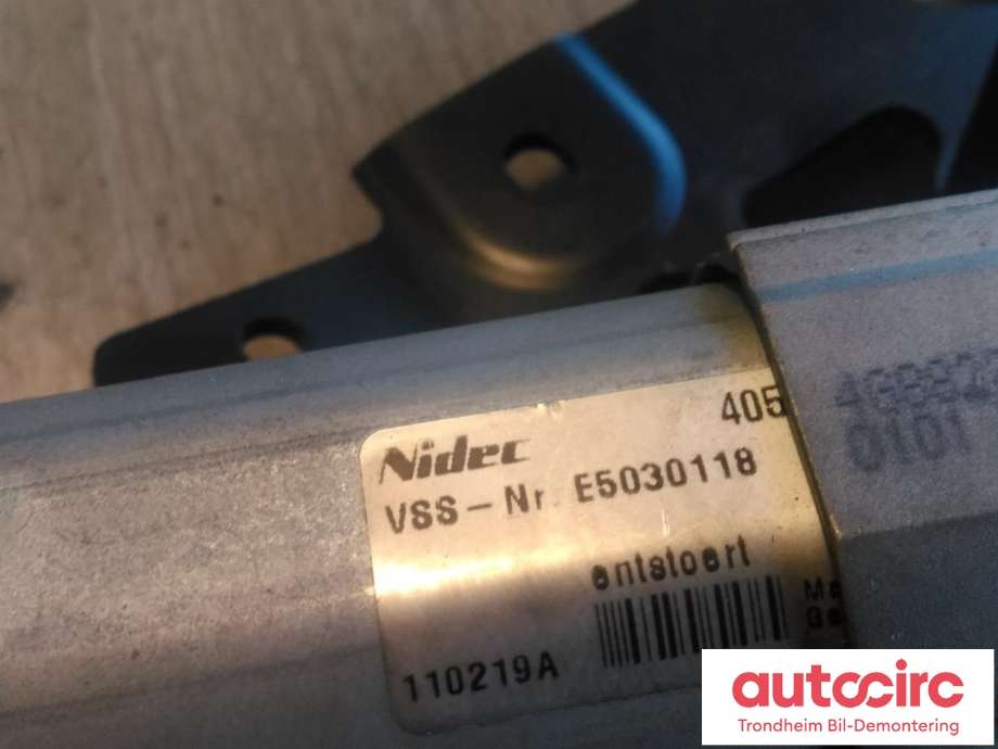 Baklukeåpner motor til Audi A7 2010-2014 (Type I, Fase 1) (NIDEC|4G8827852B|4G8827852B 04S|4G8 827 852 B)