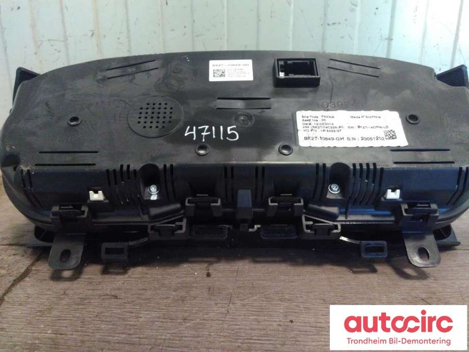 Instrumentpanel til Ford Transit Custom 2013-2023 (Type I)  (..|BK2T-10849-GH|1915452|BK3T-10849-CM| 2333284)