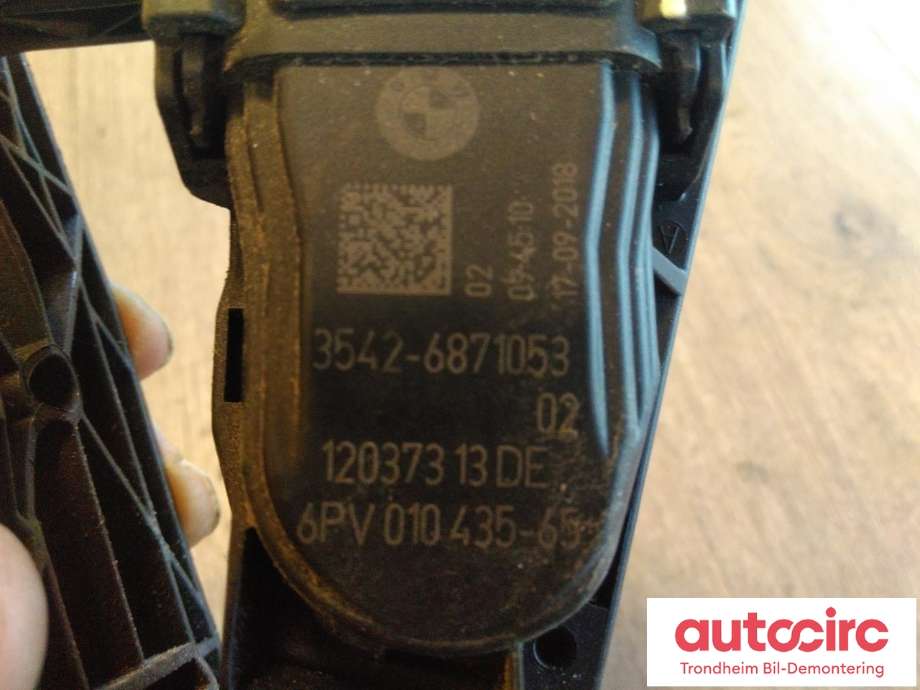 Pedal gass til BMW 5-Serie 2017-->> (G30/G31) (G30/G31) (..|6871053|35426871053|35 42 6 871 053)