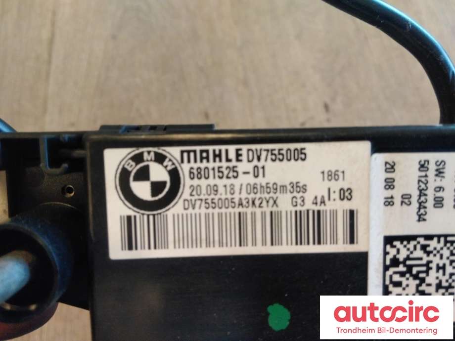 Varmeapparat PTC-heater til BMW 5-Serie 2017-->> (G30/G31) (G30/G31) (MAHLE|6801525|64116801525|DV755005)