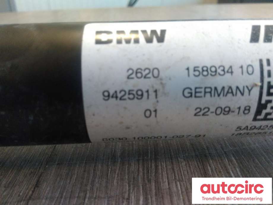 Mellomaksel fremre til BMW 5-Serie 2017-->> (G30/G31) (G30/G31) (..|9425911|26209425911|26 20 9 425 911)