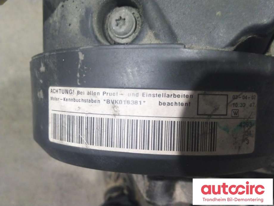Motor diesel til VW Sharan 2000-2010 (Type I, Fase 2)  (VW AG|038100043N|03G100098RX|BVK)