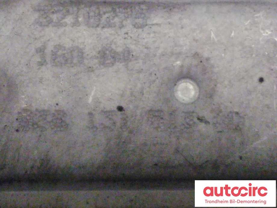 EGR-kjøler til VW Touran 2003-2006 (Type I, Fase 1)  (MODINE|038131513AD|038131512H|3210275)