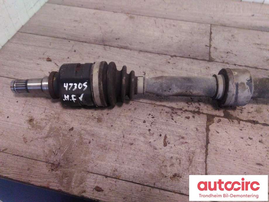 Drivaksel høyre foran, bensin/automat til Toyota Avensis 2009-2015 (Type III, Fase 1)  (..|43410-05450|4341005450|)