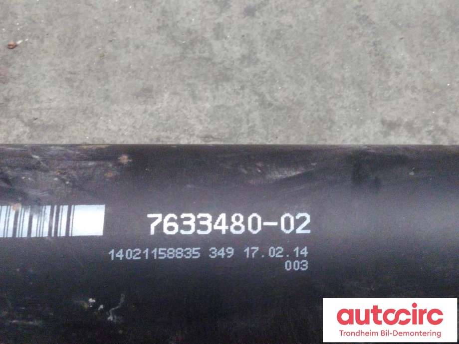 Mellomaksel bakre til BMW 5-Serie 2010-2017 (F10/F11) (F10/F11) (..|7633480|26107633480|)