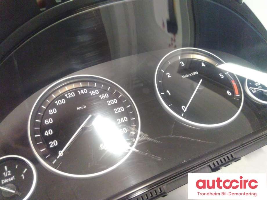 Instrumentpanel til BMW 5-Serie 2010-2017 (F10/F11) (F10/F11) (JOHNSON CONTROLS|9348714|9348714-01|62106820602)