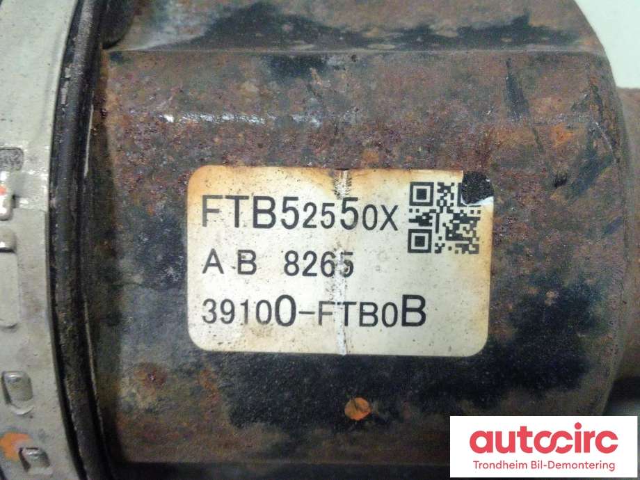Drivaksel høyre foran, diesel/automat til Mazda CX-5 2012-2017 (Type I)  (..|FTB52550X|FTB5-25-50X|)
