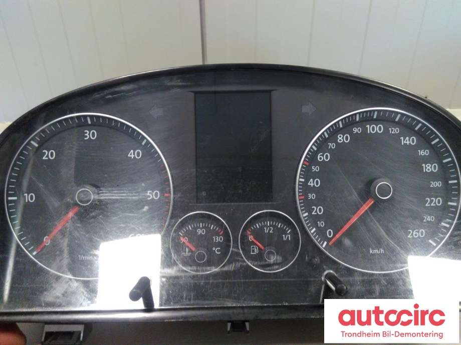 Instrumentpanel til VW Touran 2007-2010 (Type I, Fase 2)  (SIEMENS VDO|1T0920874AX|1T0 920 874 AX|110380379003)