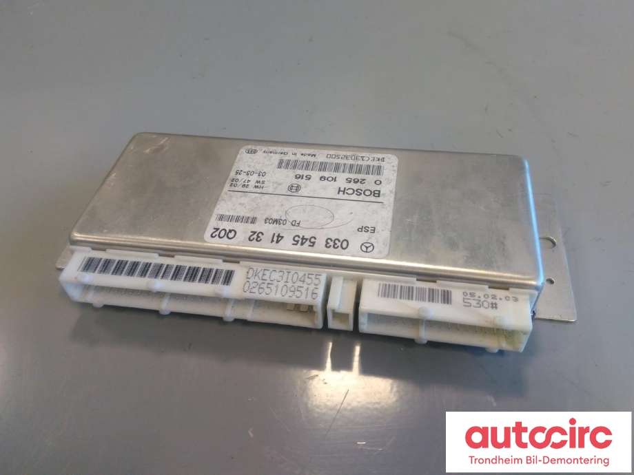 Styreenhet ABS til Mercedes E-Klasse, 2002-2006 (Fase 1) (W211) (W211) (BOSCH|A0335454132)