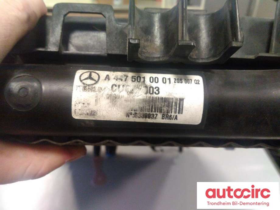 Radiator (automat gir) til Mercedes Vito 2014-->> (W447) (W447) (..|A4475010001|)