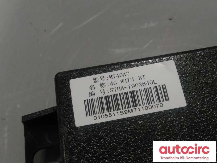 Styreenhet bluetooth til BYD Tang 2020-->>  (..|STHA-7903640L|)