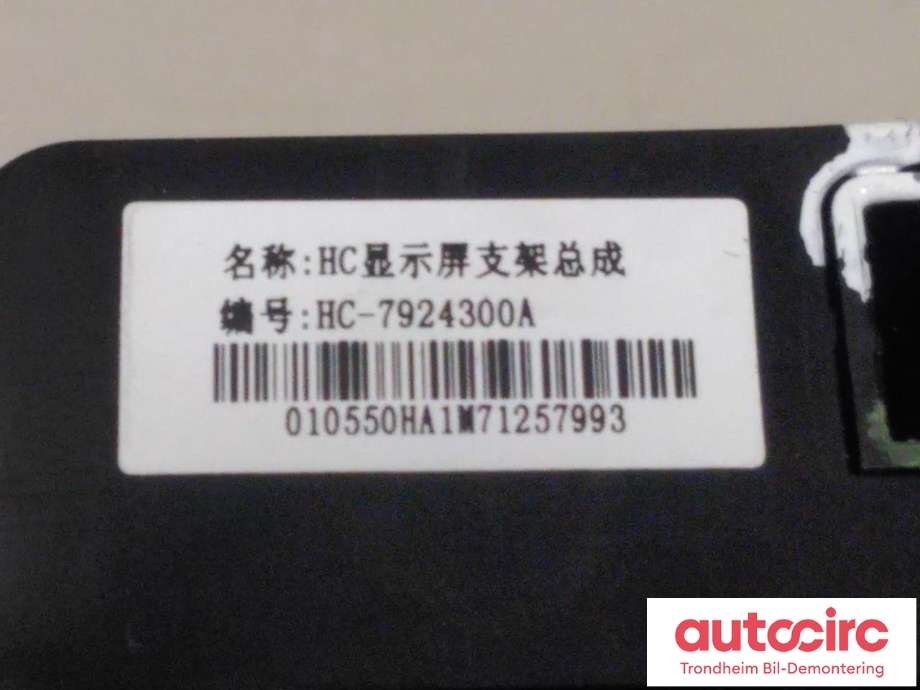 Dashbord diverse til BYD Tang 2020-->>  (BYD|HC-7924300A|)