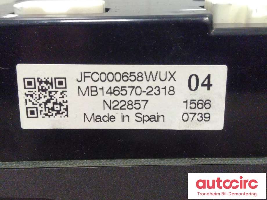 Varmeapparat betjening til Land Rover Range Rover Sport 2005-2013  (..|JFC000658WUX|MB146570-2318|JFC500950| 7H2218C612EA)