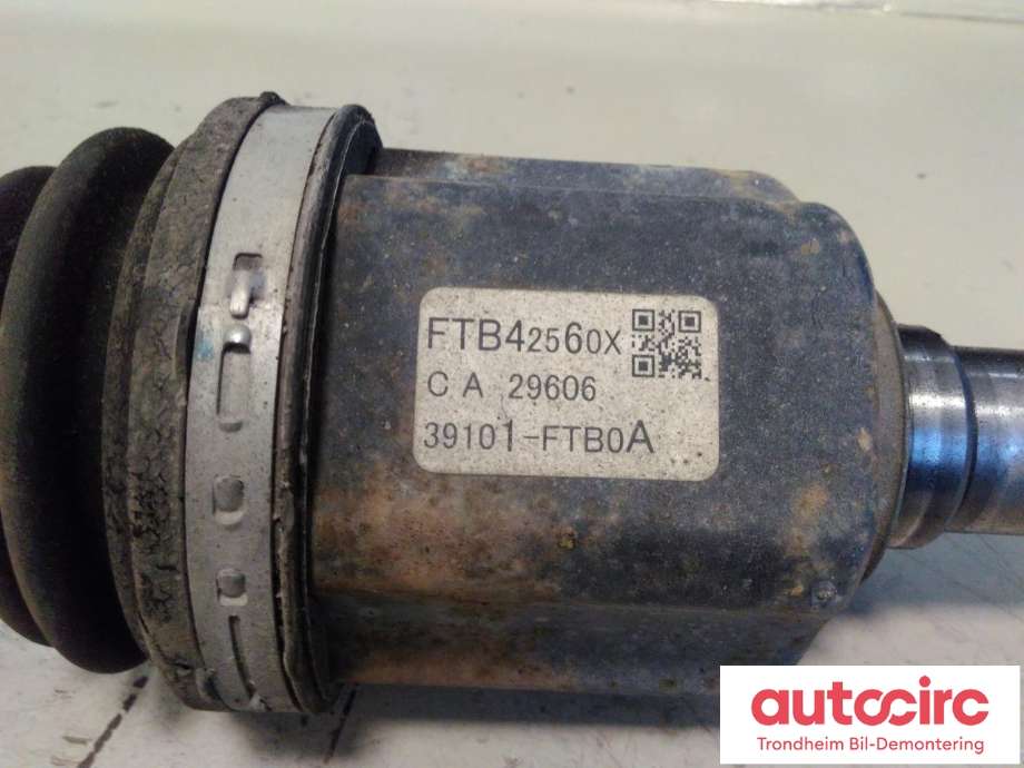 Drivaksel venstre foran, diesel/automat til Mazda CX-5 2012-2017 (Type I) (..|FTB42560X|)