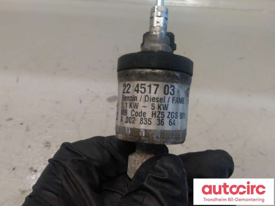Dieselpumpe fødepumpe til Mercedes Vito 2014-->> (W447) (W447) (WEBASTO|A0028353664|)