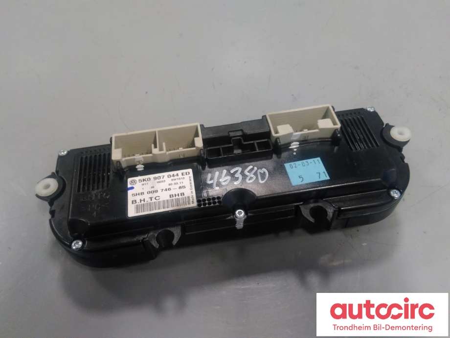 Varmeapparat betjening til VW Passat 2011-2015 (B7) (B7) (BHTC|5K0907044FB|5K0907044ED|5HB009746-85)