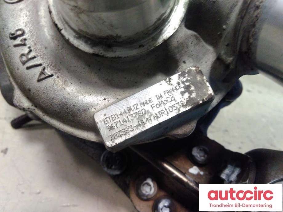 Turbo til Ford S-Max 2010-2015 (Type I, Fase 2)  (GARRETT|1864631|95MQ-6K682-BB|9671413780)