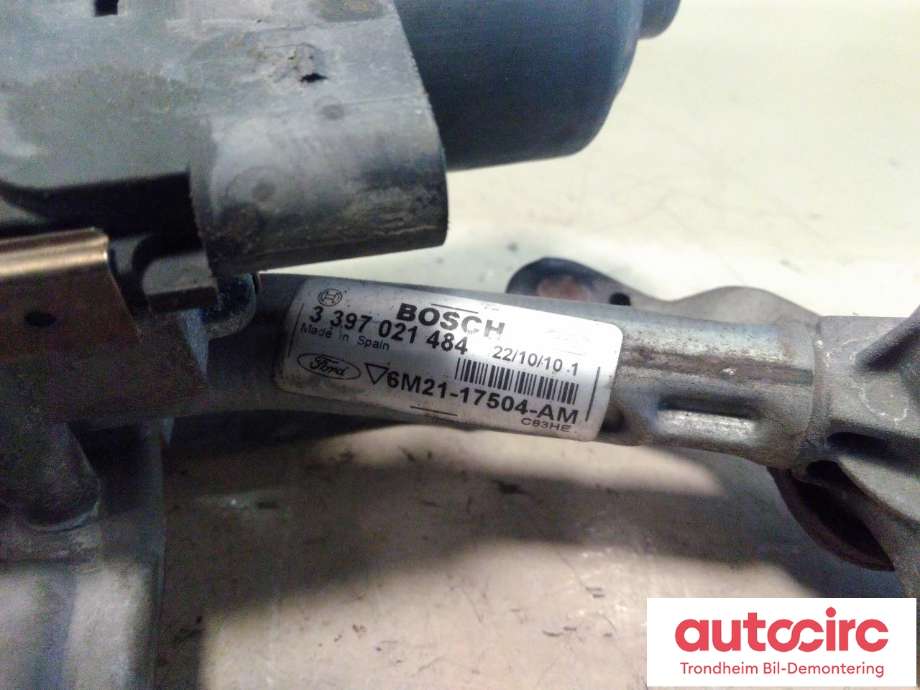 Viskermotor foran venstre til Ford S-Max 2010-2015 (Type I, Fase 2)  (BOSCH|6M21-17504-AM|1729621|3397021484|1397220675)