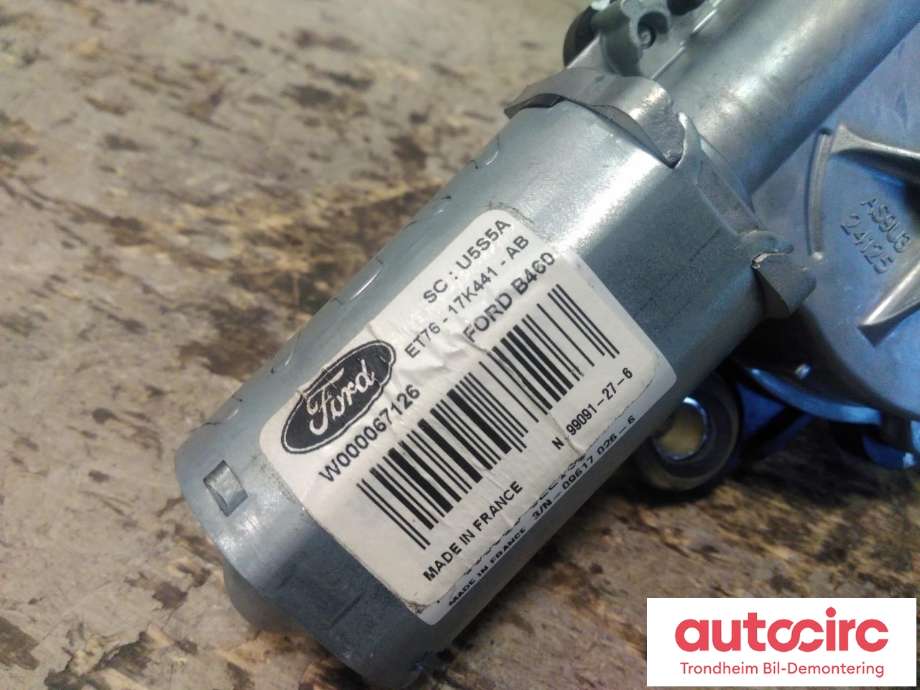 Viskermotor bakrute til Ford Transit Courier 2014-2018 (Type I, Fase 1)  (...|ET76-17K441-AB|ET76-17K441-BA|1834662)