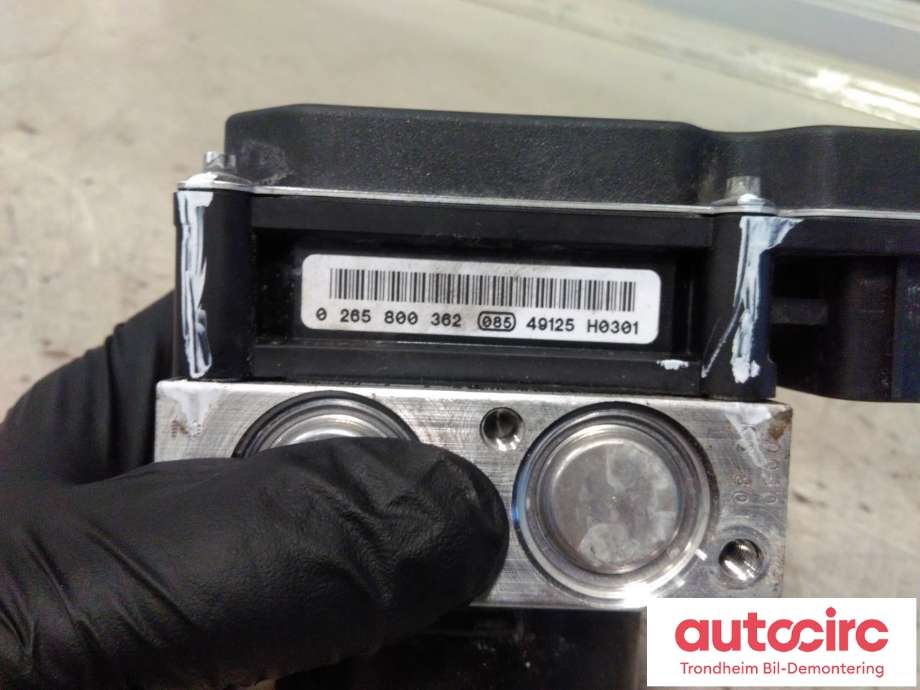 ABS sentral til Škoda Fabia 2000-2007 (Type I)  (BOSCH|6Q0907379AB|6Q0614417Q|6Q0614417AG|0265800362)