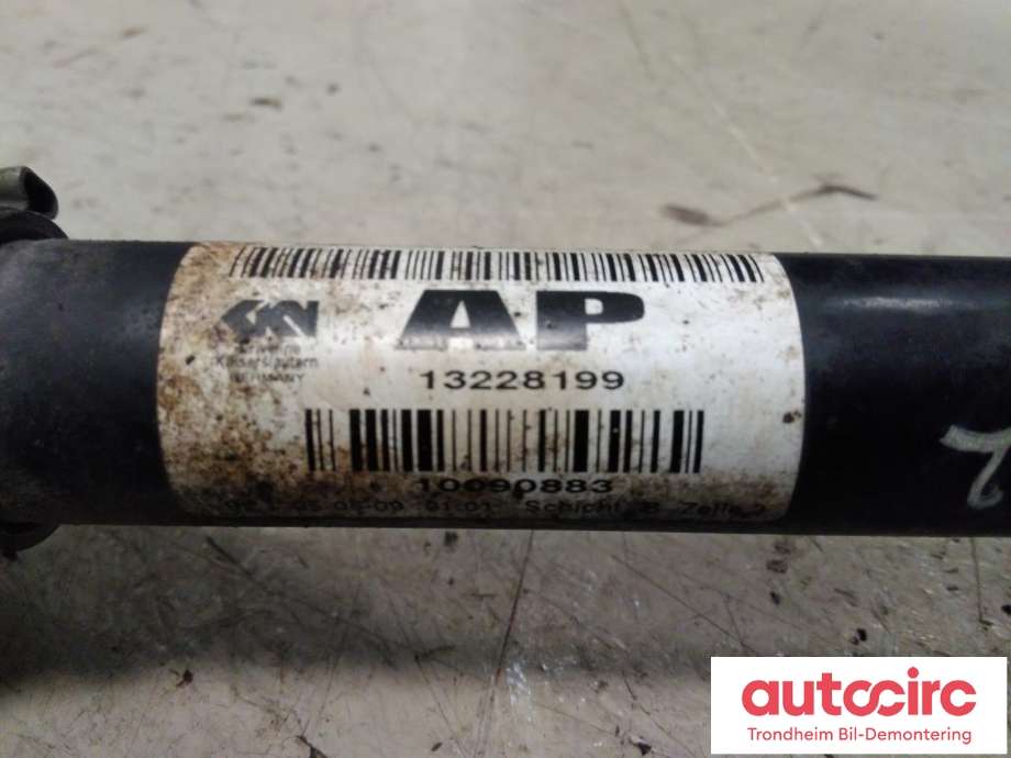 Drivaksel høyre foran, diesel/automat til Opel Insignia A 2009-2014  (...|13228199|22796269|)