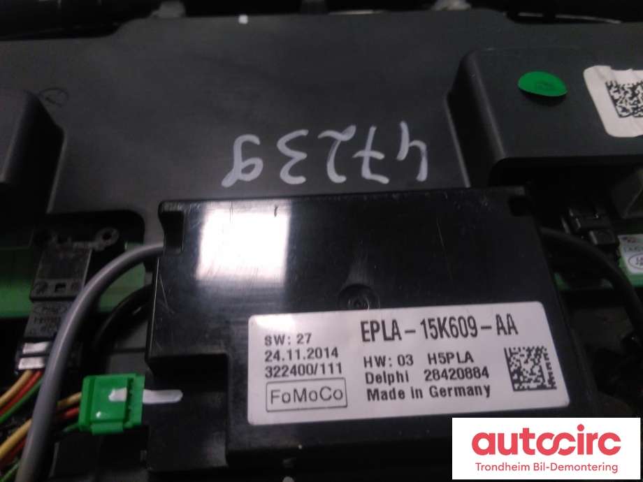 Taklyspanel til Land Rover Range Rover Sport 2013-->>  (..|EPLA-519A58|LR066489|LR084538| EPLA519A58AE8PVJ| EPLA519A58AG8PVJ| EPLA-15K609-AA)