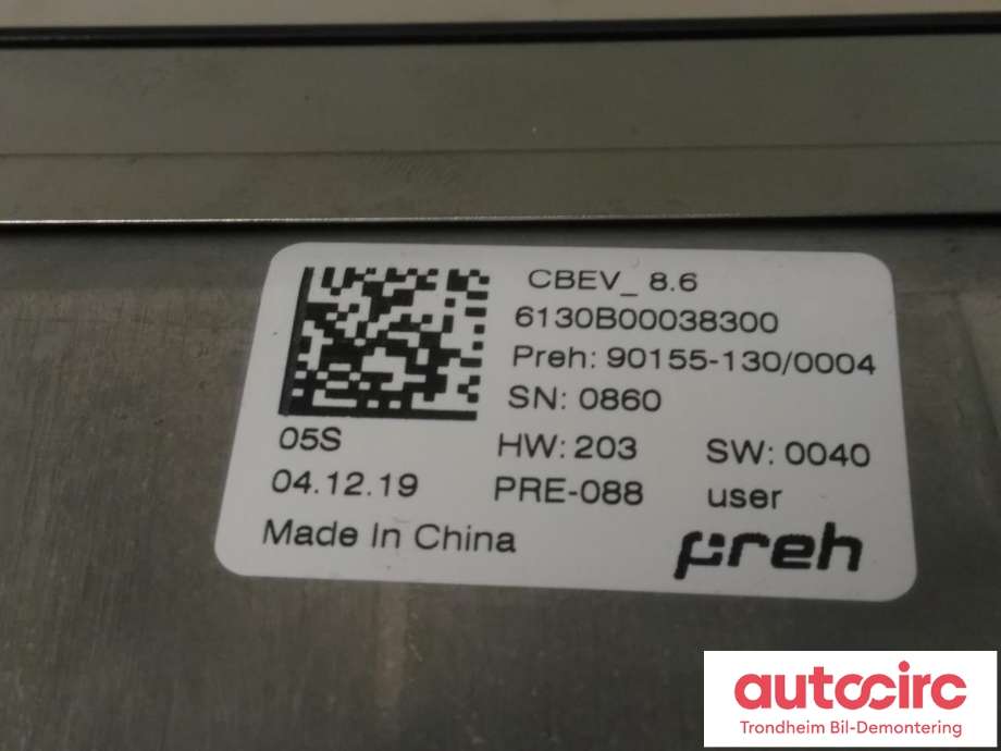 Varmeapparat betjening til Audi e-tron 2018-->>  (INNOLUX|4KE919603L|4KE919603F|)