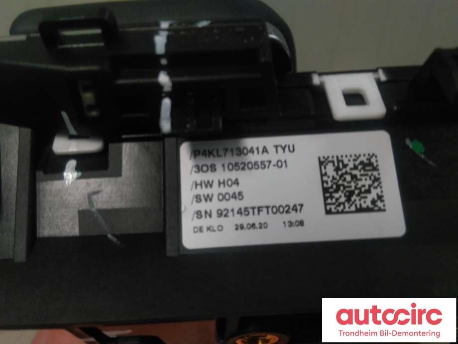 Girstang/girvelger automat til Audi e-tron 2018-->>  (..|4KL713041A|4KL 713 041 A|10520557-01)