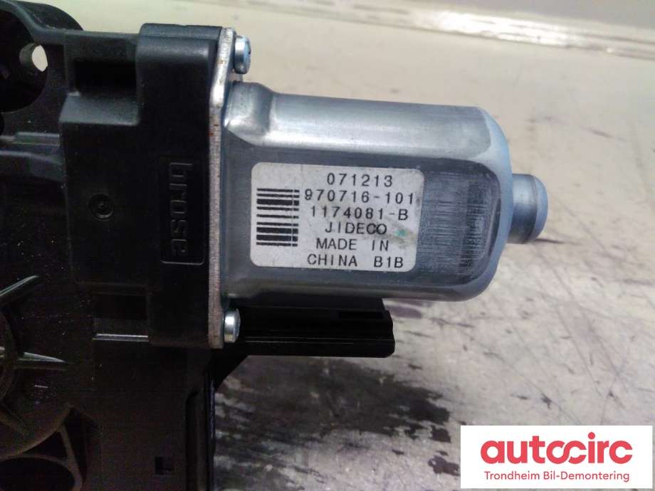 Ruteheis, kun motor, høyre bak til Volvo S80 2006-2013 (Type II, Fase 1)  (...|30699648|)