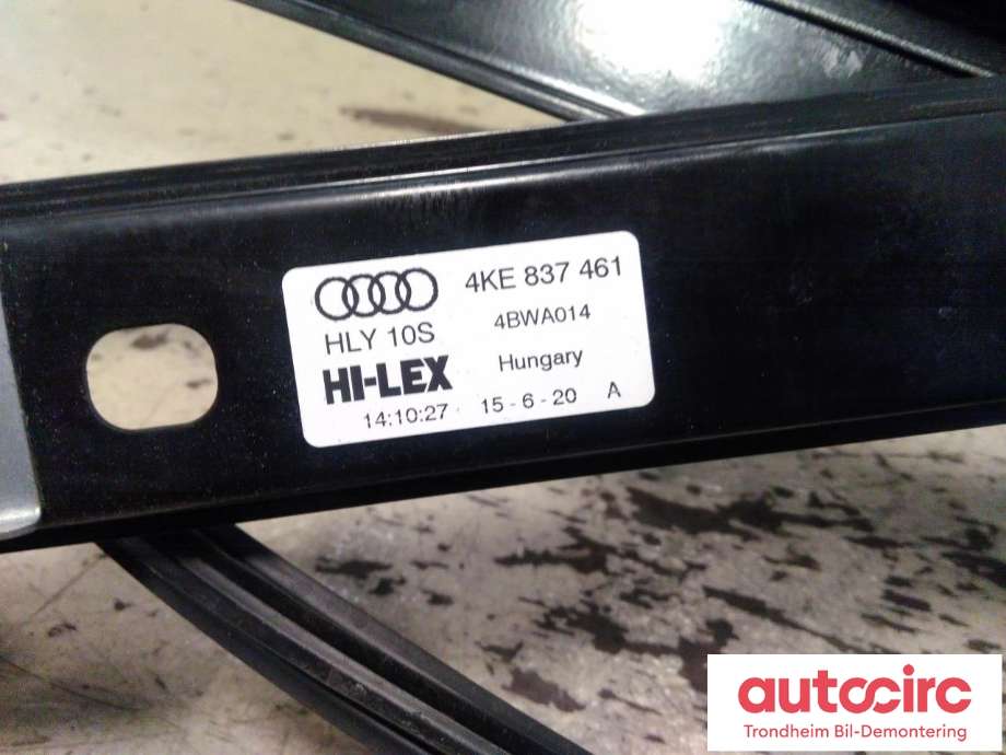 Ruteheis venstre foran til Audi e-tron 2018-->>  (...|4KE 837 461|4KE837461|)