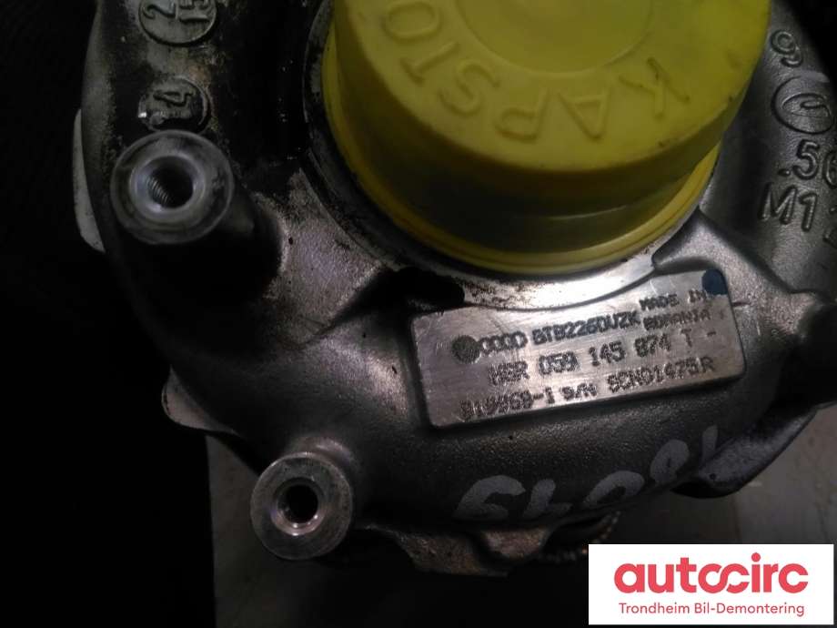Turbo til Porsche Cayenne 2010-2017 (92A) (92A) (HONEYWELL|059145874T|95812302511|95812302512| 958 123 025 11| 958 123 025 12| 819968-1)