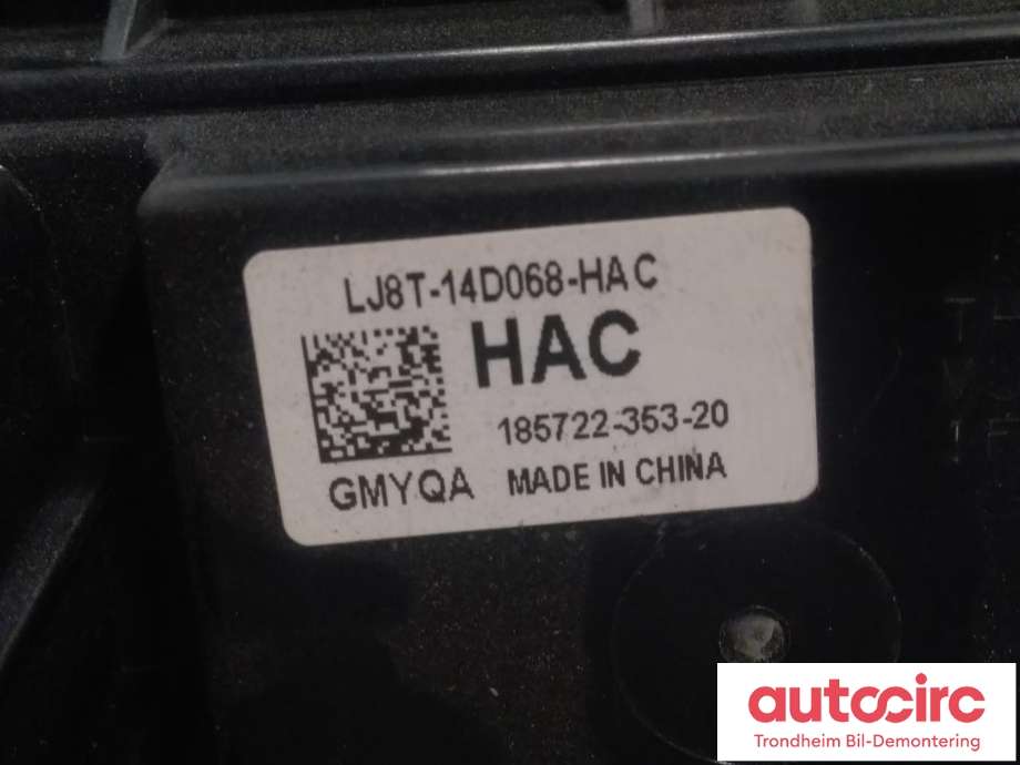 Sikringsboks til Ford Mustang Mach-e 2020-->>  (FOMOCO|LJ8T-14D068-HAC|2477295|)