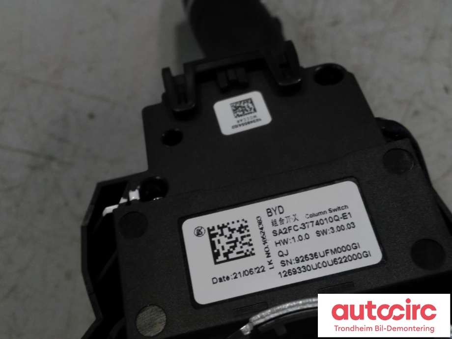Bryter combi til BYD Tang 2020-->>  (BYD|SA2FC-3774010Q-E1|HAD-5828100A|)