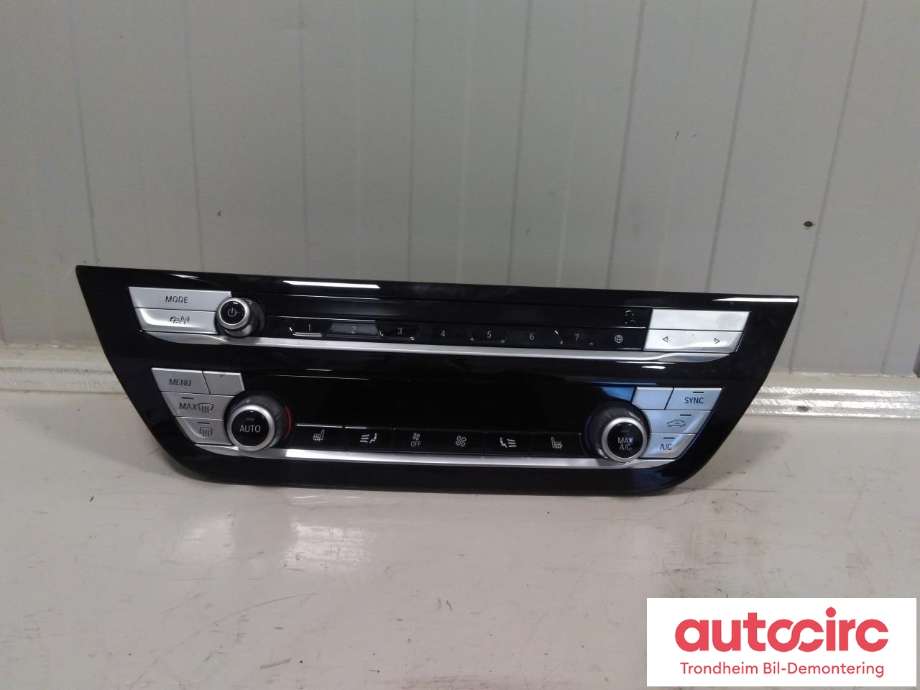 Varmeapparat betjening til BMW iX3, 2021-->> (..|64117951984)