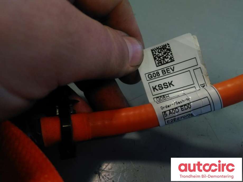 Kabel høy volt (HV) elbil til BMW iX3 2021-->> (..|5A0DED0|61125A481C4|61 12 5 A48 1C4| 5A0DDA0)