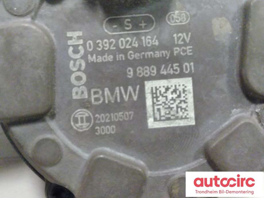 Vannpumpe elektrisk til BMW iX3 2021-->>  (BOSCH|9889445|11519889445|0392024164)