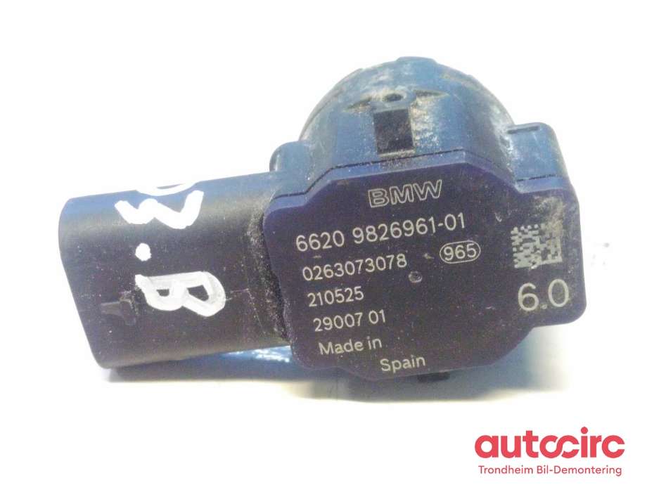 Parkeringssensor bak til BMW iX3 2021-->>  (BOSCH|9826961|66202409650|66 20 2 409 650| 6620-9826961-01| 0263073078)