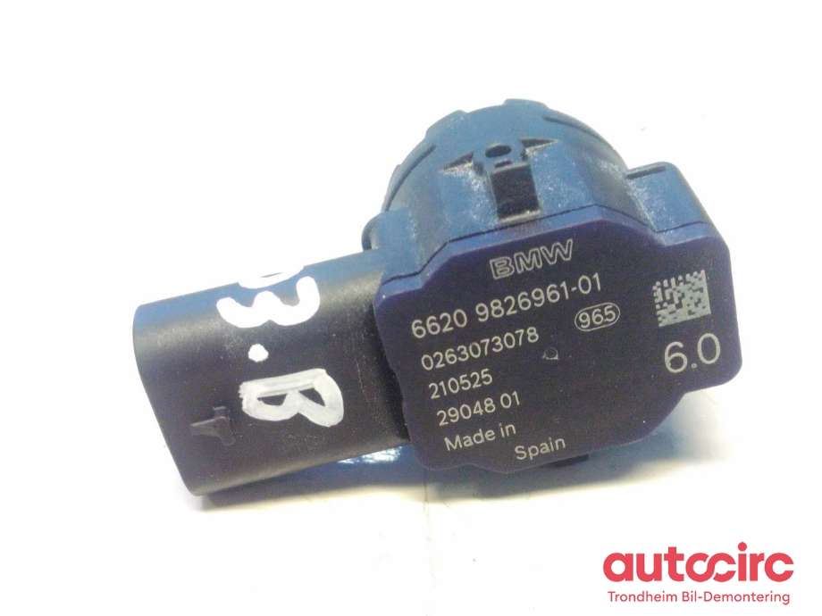 Parkeringssensor bak til BMW iX3 2021-->>  (BOSCH|9826961|66202409650|66 20 2 409 650| 6620-9826961-01| 0263073078)
