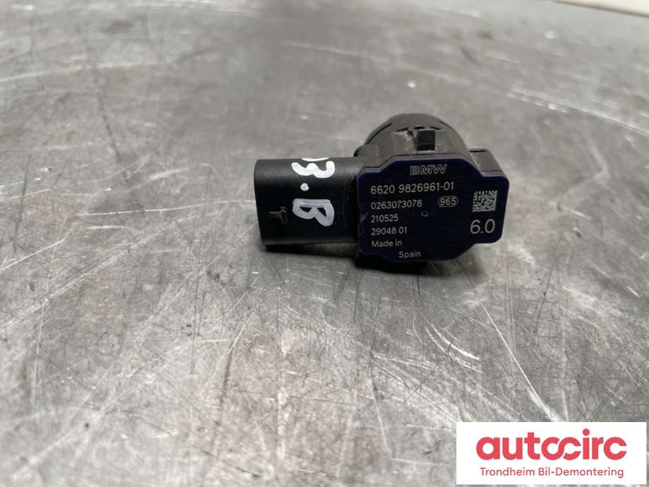 Parkeringssensor bak til BMW iX3 2021-->>  (BOSCH|9826961|66202409650|66 20 2 409 650| 6620-9826961-01| 0263073078)
