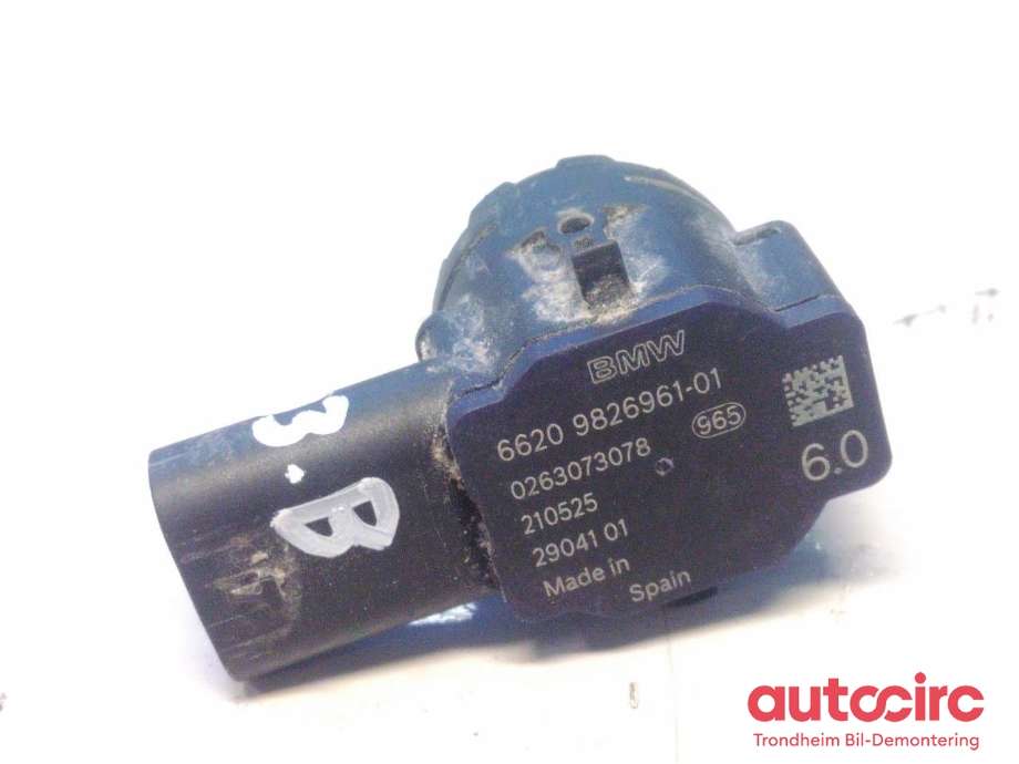 Parkeringssensor bak til BMW iX3 2021-->>  (BOSCH|9826961|66202409650|66 20 2 409 650| 6620-9826961-01| 0263073078)
