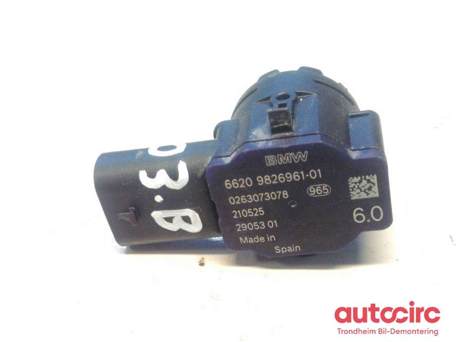 Parkeringssensor bak til BMW iX3 2021-->>  (BOSCH|9826961|66202409650|66 20 2 409 650| 6620-9826961-01| 0263073078)
