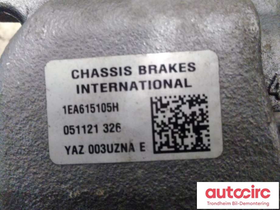 Bremsecaliper venstre foran til VW ID.5 2022-->>  (..|1EA615105H|1EA615123B|1EA 615 123 B| 1EA 615 105 H)