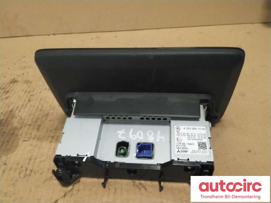 Bilstereo navigasjon skjerm til Mercedes Citan 2021-->> (W420) (W420) (..|A2539001505|A 253 900 15 05|)