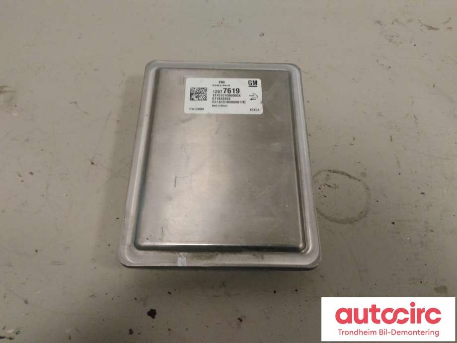 Styreenhet motor til Opel Mokka X 2016-2019 (Type I, Fase 2)  (DELPHI|12677619|12669908|12700116| 811839393)